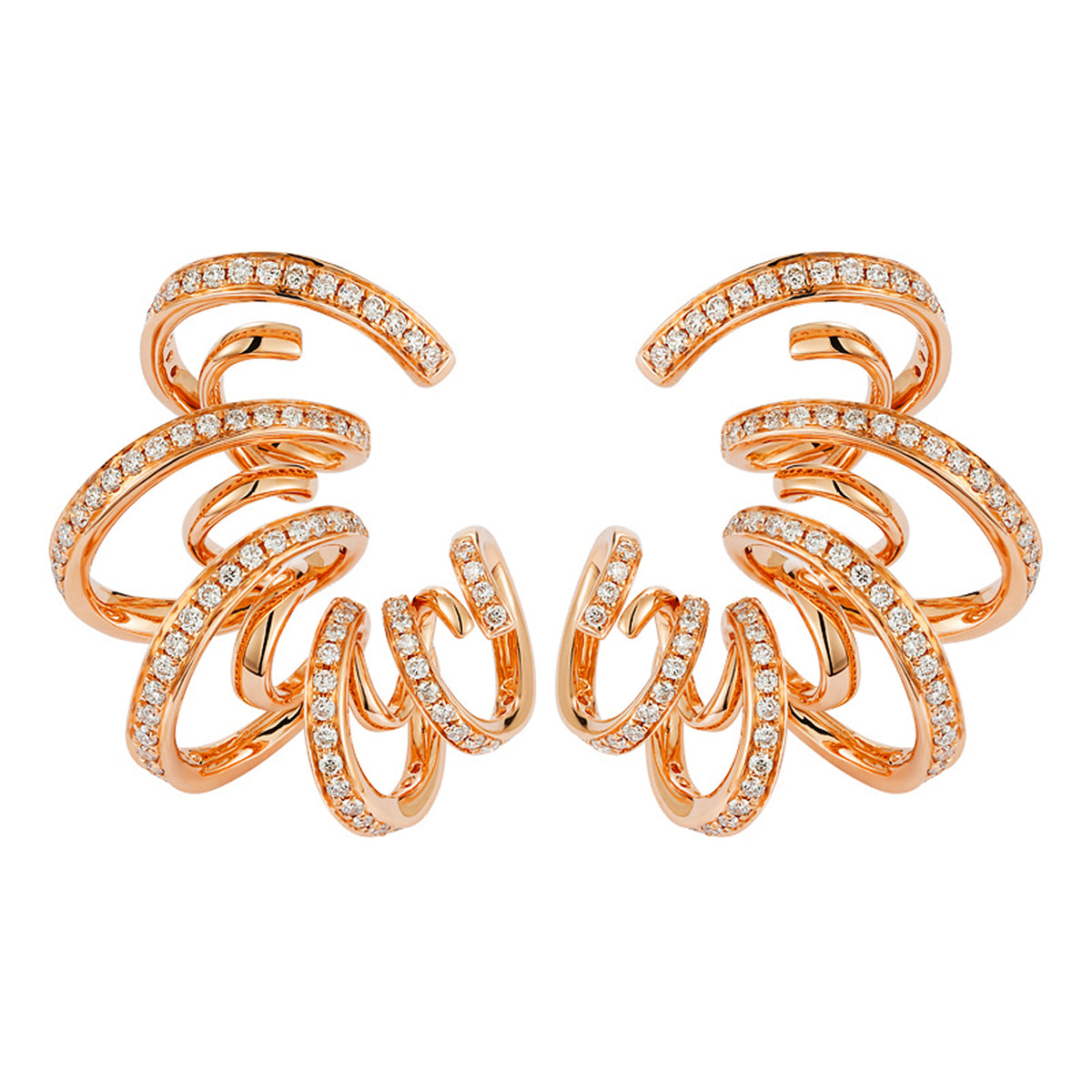 ☆HEI☆ plain cubic ribbon earring HE23WIEFG654XXFR Rhinestone Bow Earrings | Hobby Lobby | 2449494