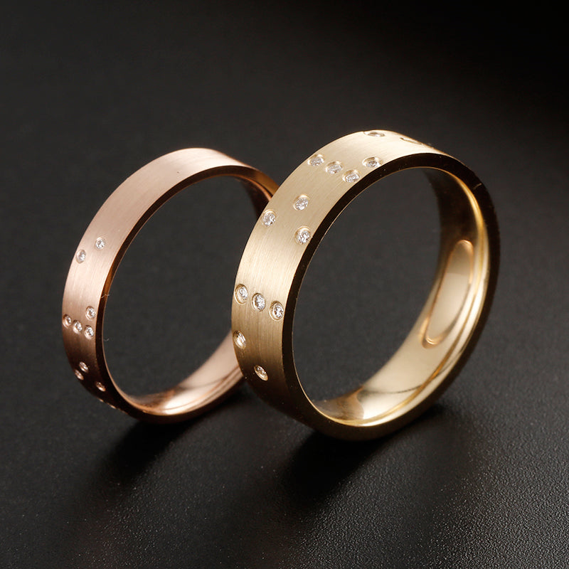 Discover Your Love With Rose Gold Couple Rings