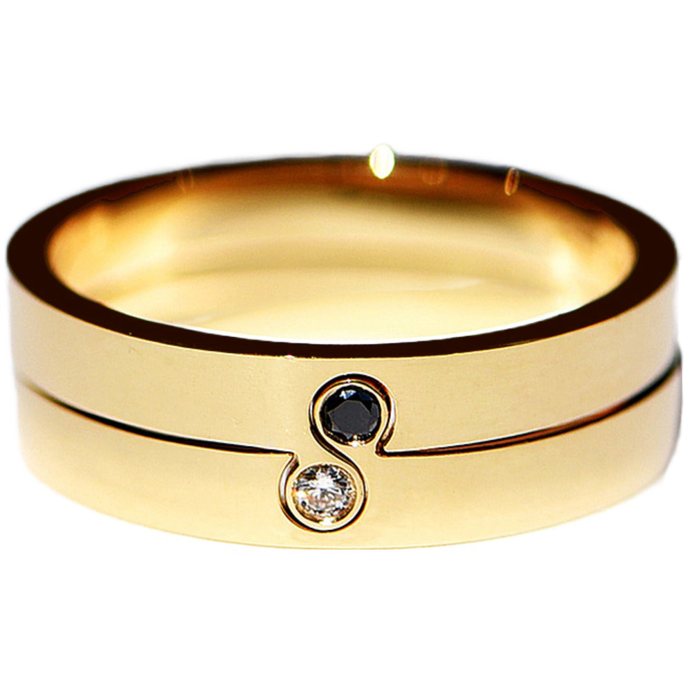 Inerlocking Rings Interlocking wedding ring sets 60 photos - Astyledwedding.com