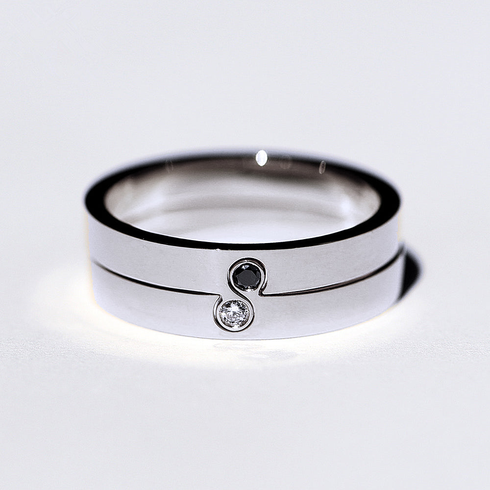 Ring Sets Yin Yang Wedding Rings Jewelers Yin And Yang Wedding